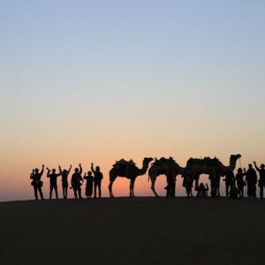 1 Night 2 Day Plan A   Sunset, Camel Ride, Dinner, Campfire, Sleep-on-Desert & Sunrise
